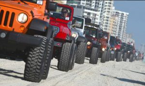 Jeep Beach - Line up