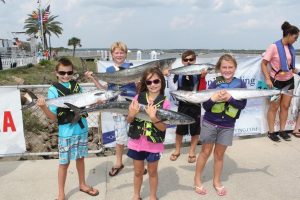 KIds With Kingfish family