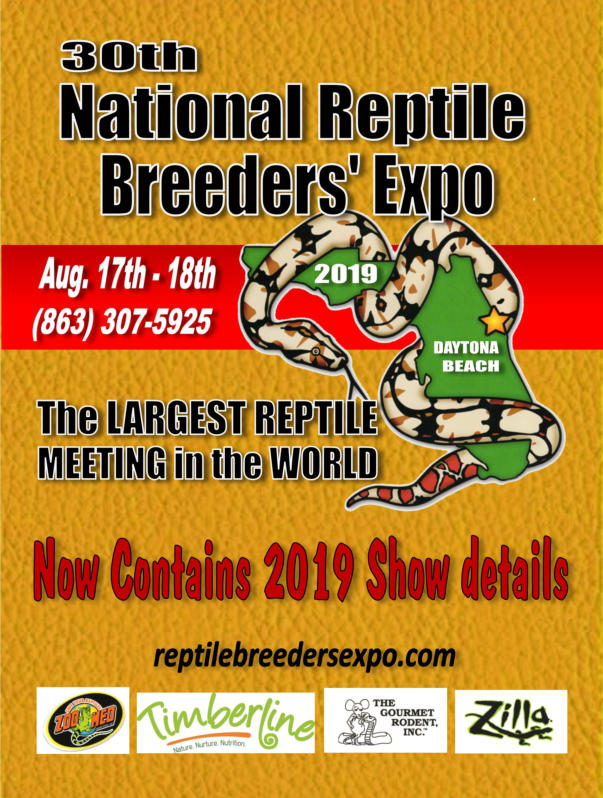 FL The National Reptile Breeders’ Expo The Oldest & Biggest Place